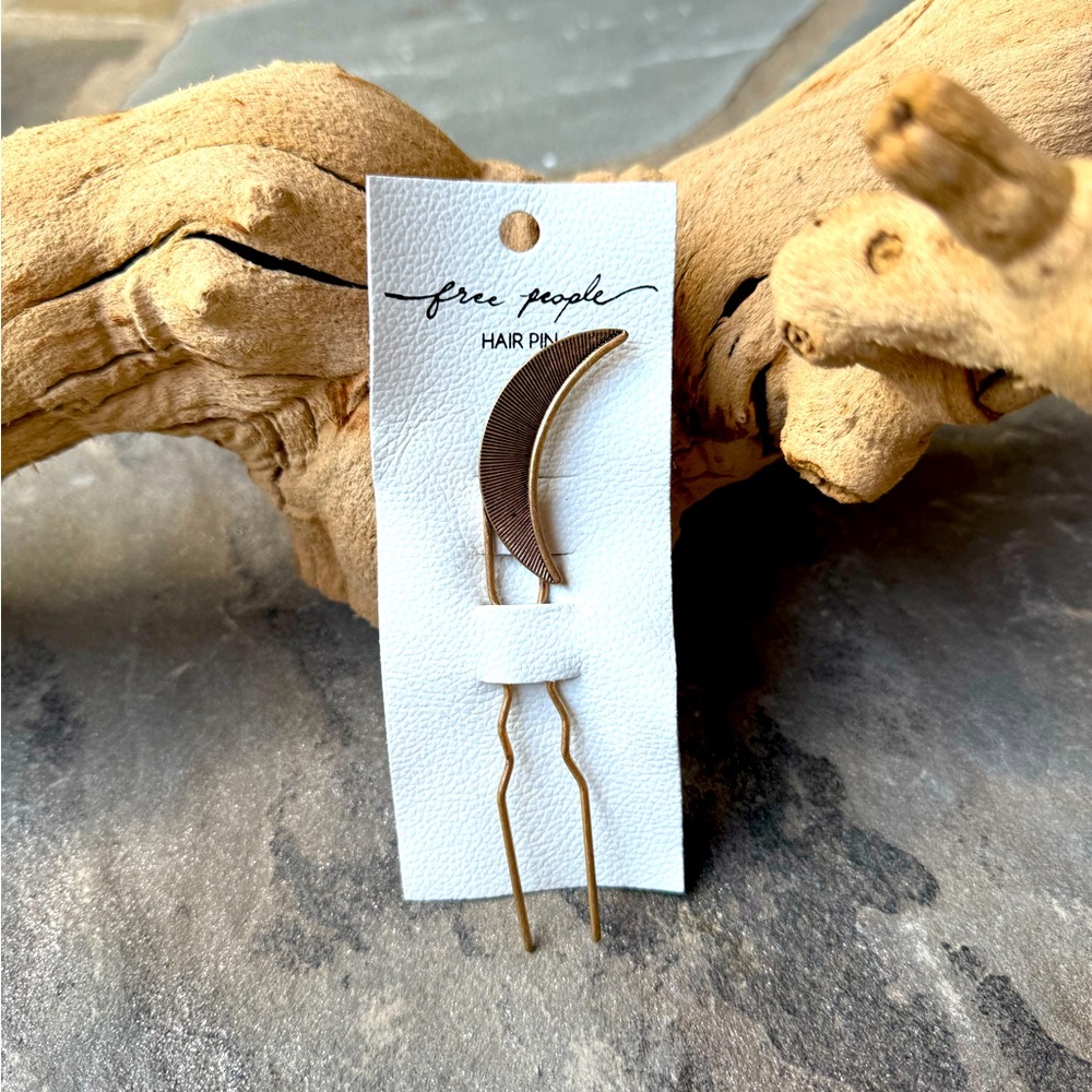 Free People Gold Violin Hair Accessory